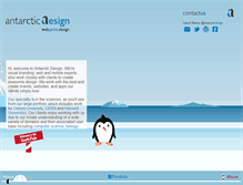 Tablet Screenshot of antarctic-design.co.uk